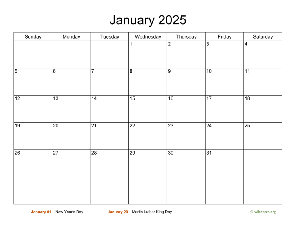 2025 Free Calendars To Print By Monthly Printable Calendar Inna Renata