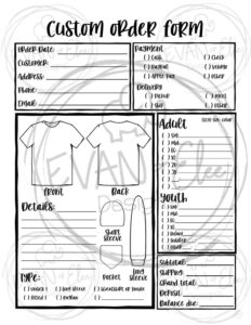 Custom Sweatshirt Order Form Template - template.insidethehood.com