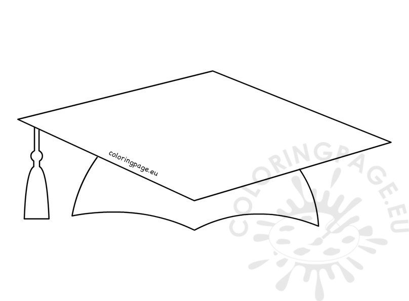 Free Printable Graduation Hat Template Printable Templates