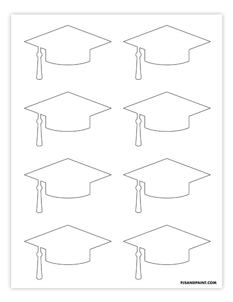 Graduation Cap Template Free Printable