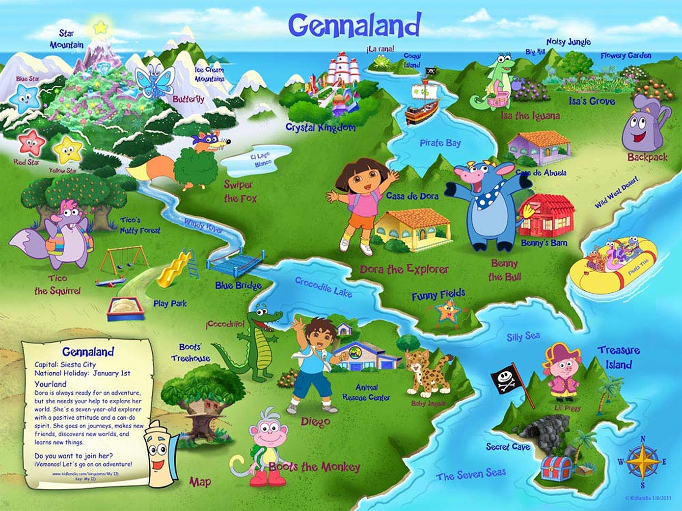 nickelodeon super bowl dora map