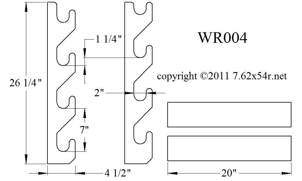 Printable Gun Rack Plans Customize And Print