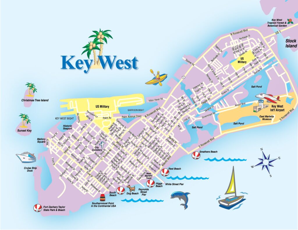 Walking Guide Of Key West