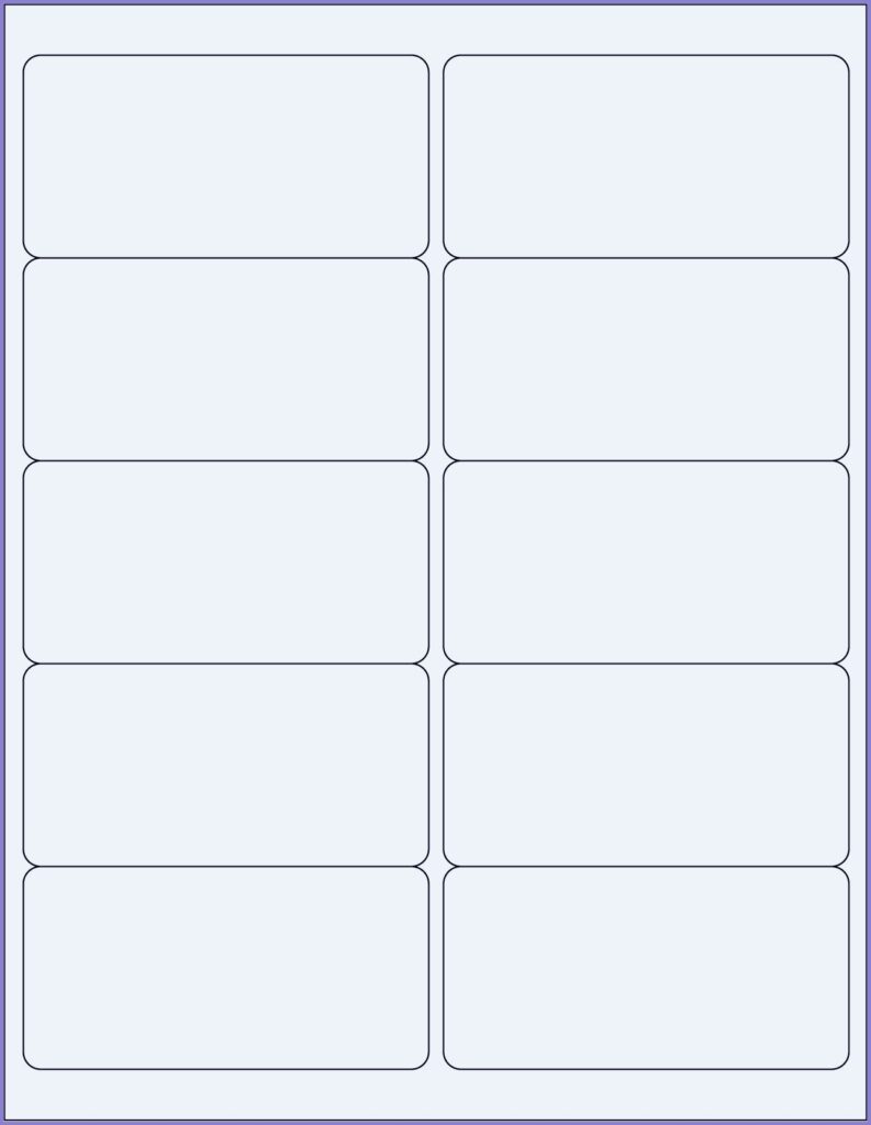 5160 Labels Template