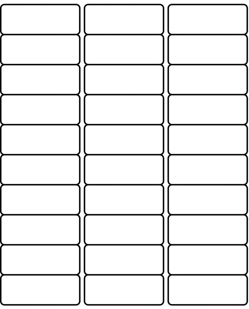 Avery Labels 5160 Template For Google Docs